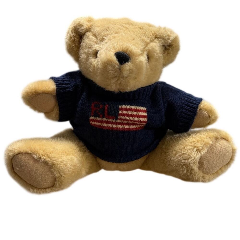 Vintage 1996 Polo Ralph Lauren Teddy Bear